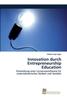 Книга Innovation Durch Entrepreneurship Education