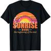 Винтажная футболка для выпускников SENIOR SUNRISE 2026