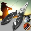 Multi-functional Stainless Steel Fishing Scissors Pliers Line Cutter Lure Bait