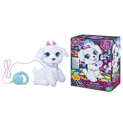 FurReal Can Dance Гуляющий щенок Интерактивная игрушка Электрический питомец Электрическая мягкая собака Животное Гуляющий щенок Игрушка для девочки Весело играйте с более чем 50