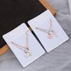 2Pcs/Set Couple Necklace For Women Men Romantic Key Lock Heart Pendant Necklaces