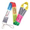 Starry Sky Elements Lanyards Key Chain Colorful Print Neck Straps Keychain Cell Phone Rope Teachers Gift 1PCS Badge Holder Key