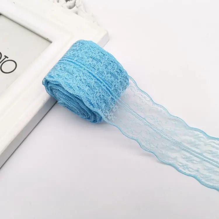 10 метров/рулон 4,5 см Красная Черная Синяя Вышивка Кружевная Лента DIY Одежда Швейная Ткань Свадьба Рождество Хэллоуин Подарок Украшение