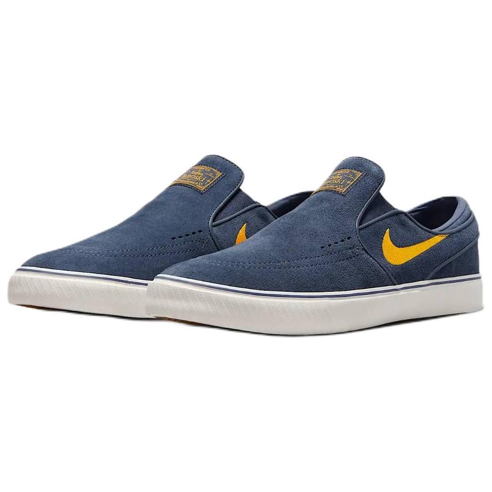 Nike Zoom Stefan Janoski+ Slip SB Thunder Blue Sundial Мужские кроссовки Sail FN5893-401