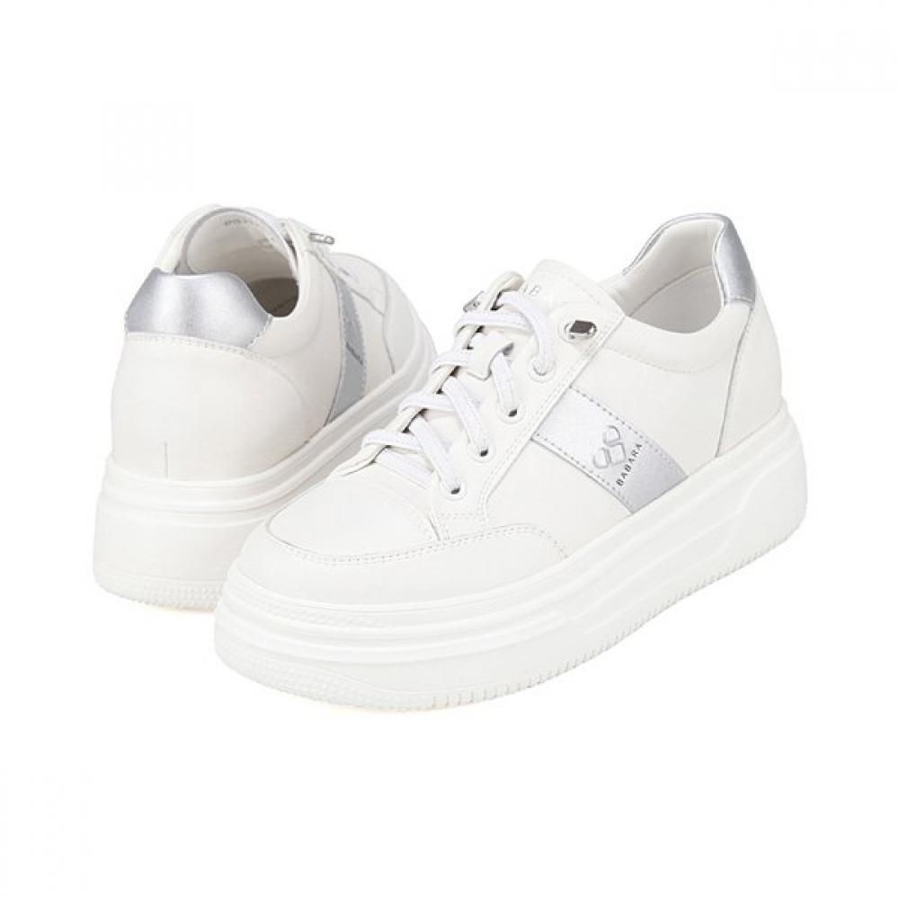 Barbara Cowhide Slim Fit Bicolor Point Women Sneakers 5cm Bbj174si