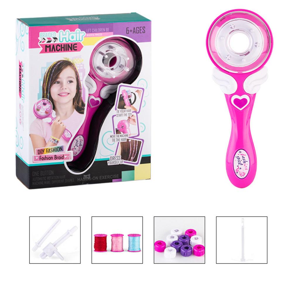 Hair Braid Machine Automatic Hair Braid Kits Weave Pigtails Machine Braiding Hairstyle Twist Machine For Girls Children DIY Toys