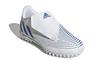adidas Износостойкие низкие футбольные бутсы Бело-синие Детские GZ7198