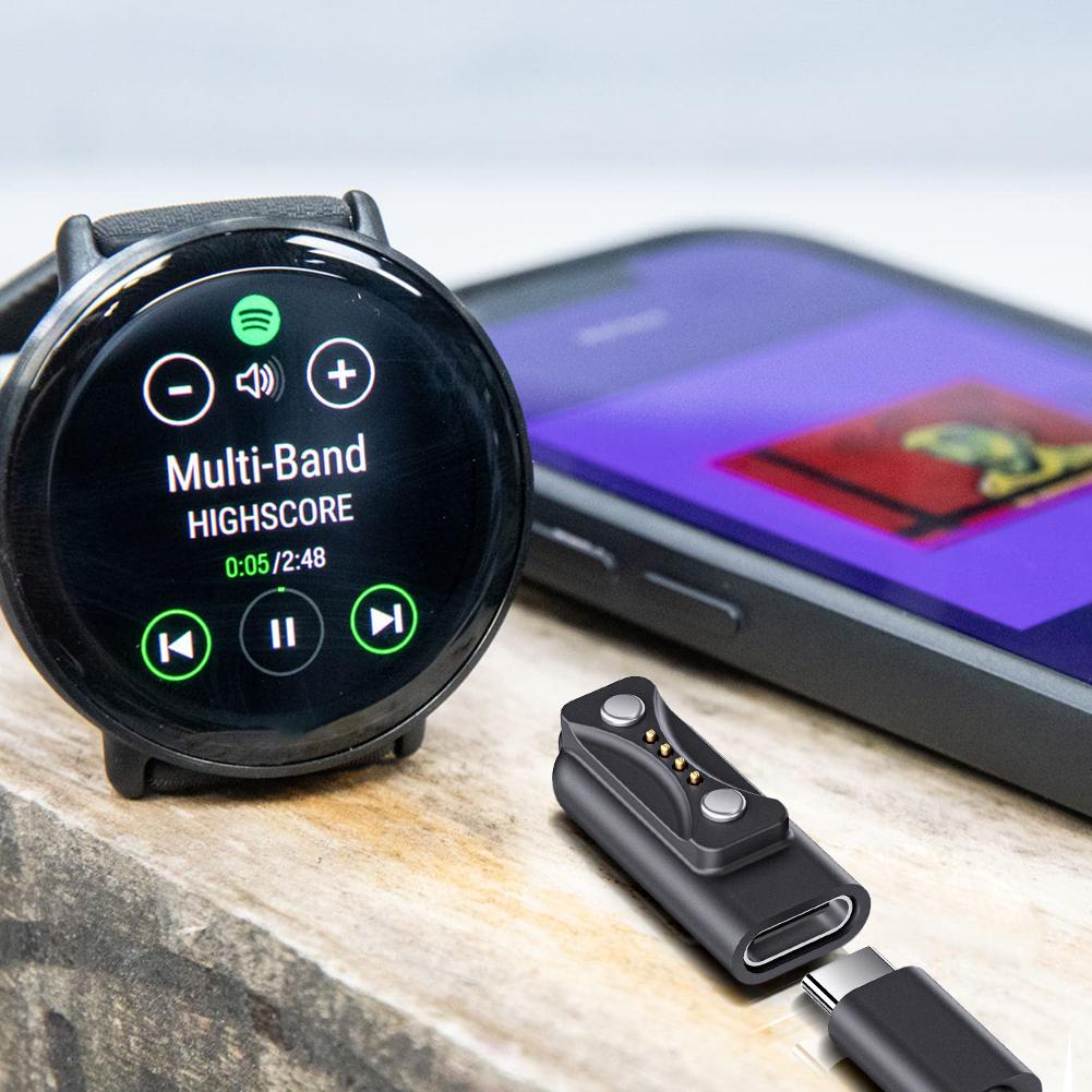 1-5 шт. Магнитный зарядный кабель типа C, преобразователь питания, адаптер для зарядки часов для Polar Pacer / Pacer Pro для Ignite 3 / Vantage V3