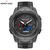 Mars 3 Men's Military Watch Digital Carbon Fiber Case For Man Waterproof 50M Sports Watches World Time LED Wristwatch
