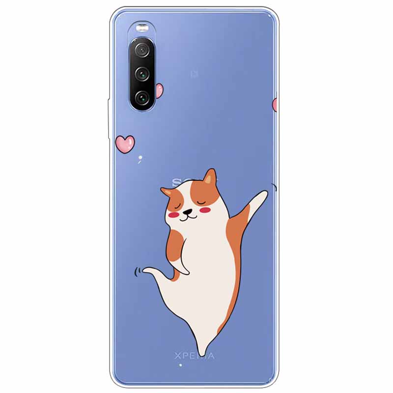 Чехол для Sony Xperia I IV / 10 IV / 5 IV Чехол Прозрачный ТПУ Мягкий Прозрачный Funda Чехлы для Sony Xperia 10IV 5 IV Чехол Силиконовый