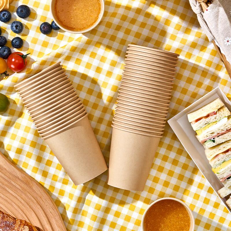 One's Member Disposable Paper Cups, 230ml, 100 Pieces