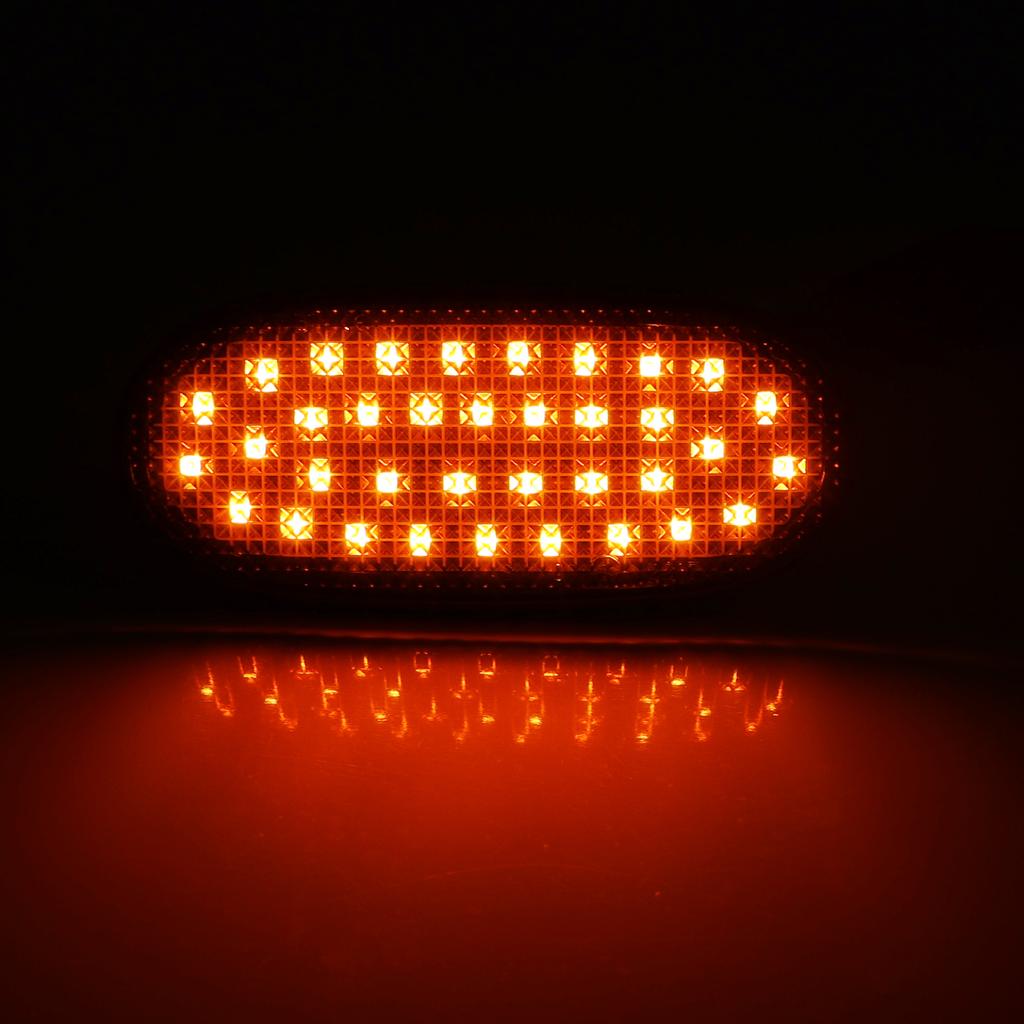 2 шт. Для Mercedes-Benz Sprinter W906 2006-2018 VW Crafter 2006-2016 Прозрачные и дымчатые линзы Светодиодные боковые габаритные огни Янтарные огни