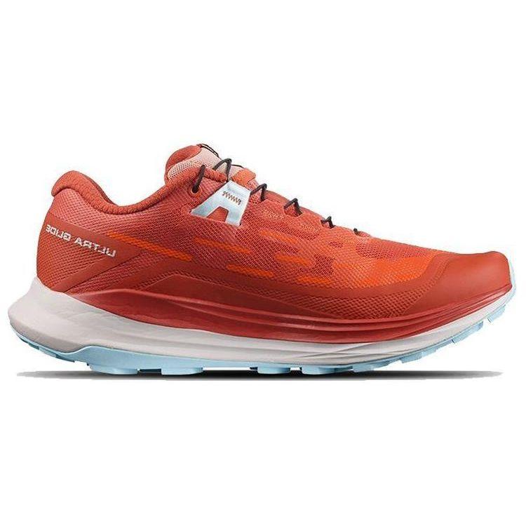SALOMON Ultra Glide Comfortable Breathable Non-Slip Durable Low-Top Trail Running Shoes Women Sneaker Orange 415792