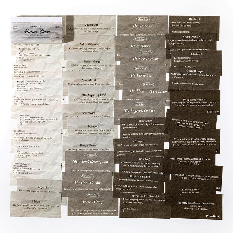 100 листов винтажная английская поэзия, благословение, декоративный материал, бумага, фон для коллажа, бумага для скрапбукинга, дневник, этикетка, планировщик