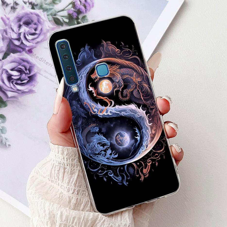 Чехол для Samsung Galaxy A9 2018 SM-A920F Крутой Дизайн Модный Расписной Чехол Мягкий Тонкий Чехол для Телефона Для Samsung A7 2018 A750F Fundas