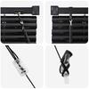 Black Aluminum Venetian Blinds