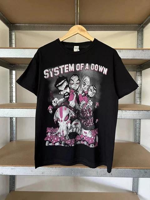 System of a Down Rare Design Band Black Unisex Tshirt Reprin Size L & XL T-Shirt