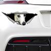 White Whippet Car Bumper Window Stickers For Car Truck Van Fashion Decals Vinyl Material Stickers