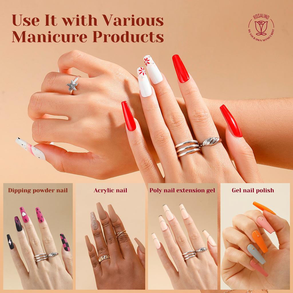 264 шт., полуматовые длинные накладные ногти, матовое покрытие, накладные ногти, УФ-гель, наращивание ногтей, инструмент для дизайна ногтей