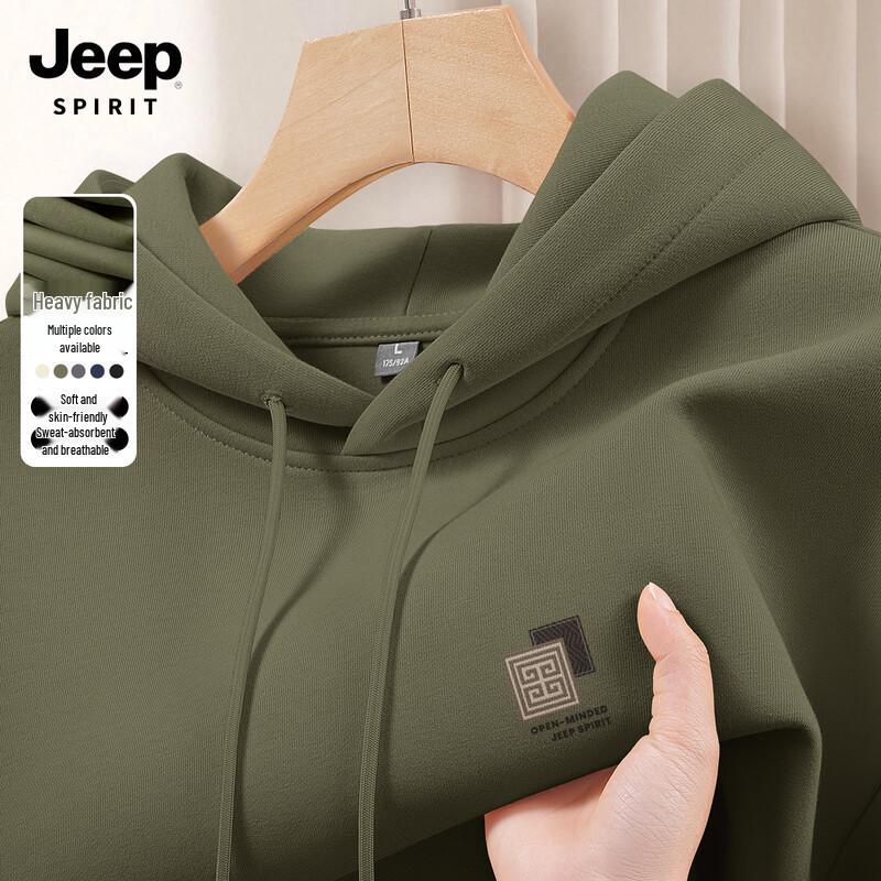 Мужская толстовка с капюшоном в американском стиле JEEP SPIRIT