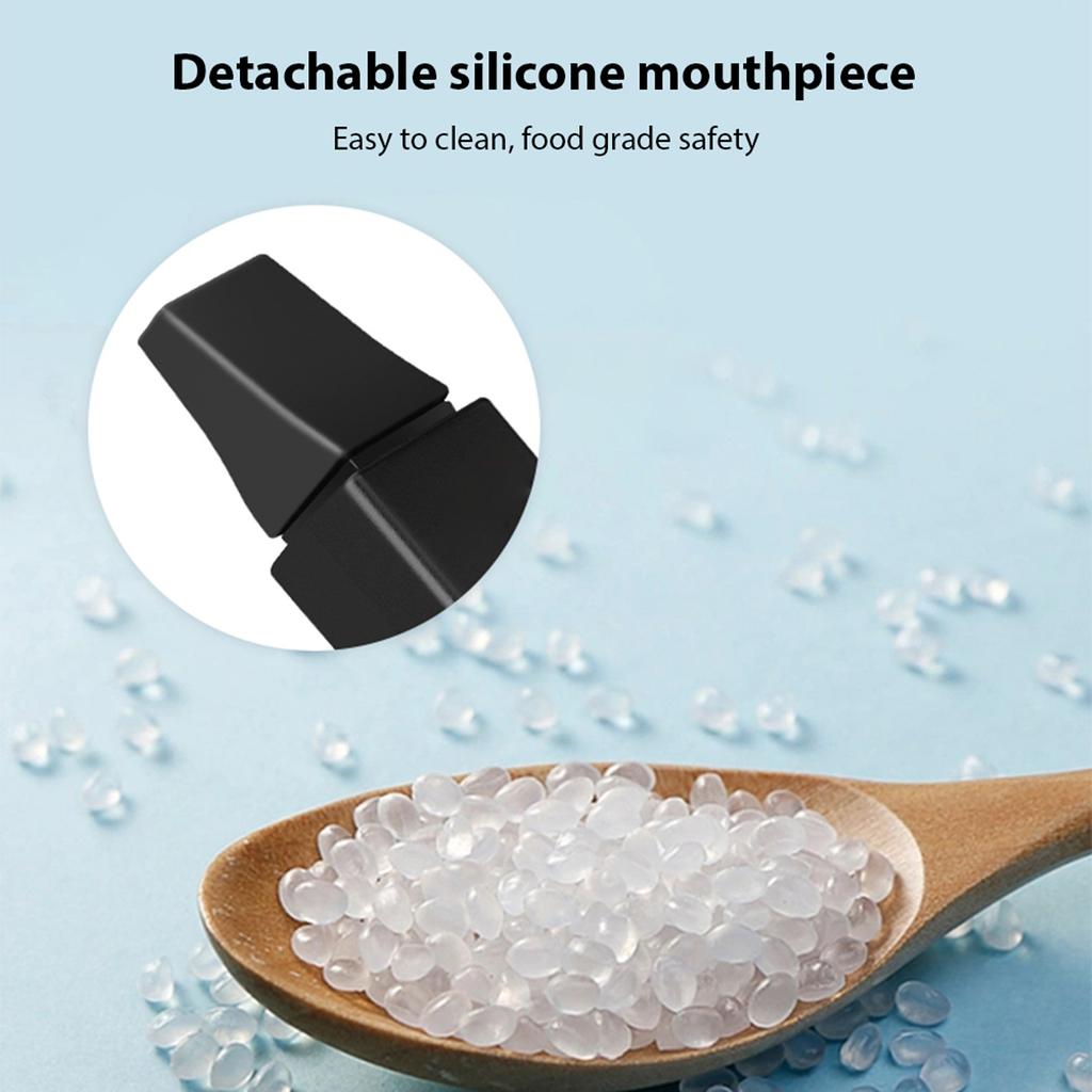 Цифровой духовой инструмент Портативный Автоматическая вибрация Мини Электронный духовой инструмент Набор со съемным мундштуком Тип