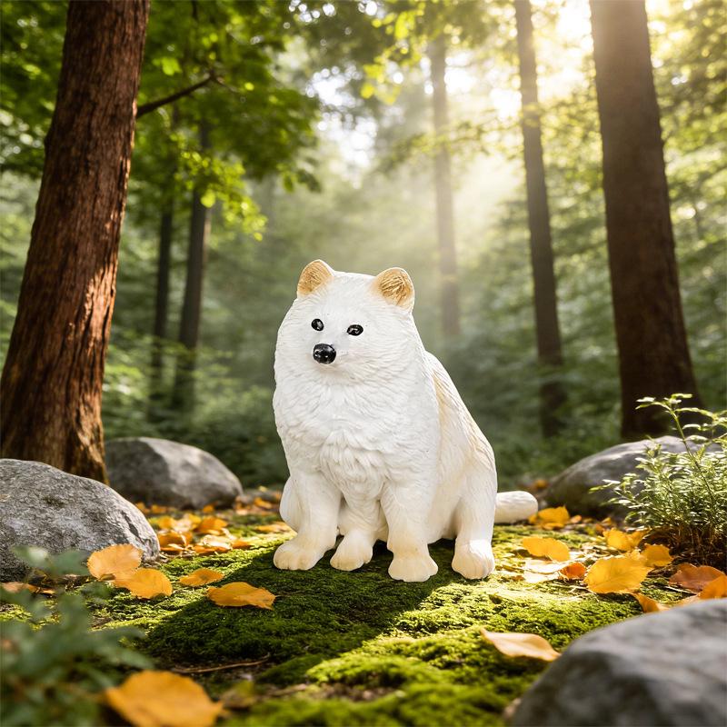 Cute Animal Models: Japanese Raccoon, Flying Squirrel, Monkey, Rabbit, Squirrel, Shiba Inu, Tiger, Lion, Lizard Toy Set