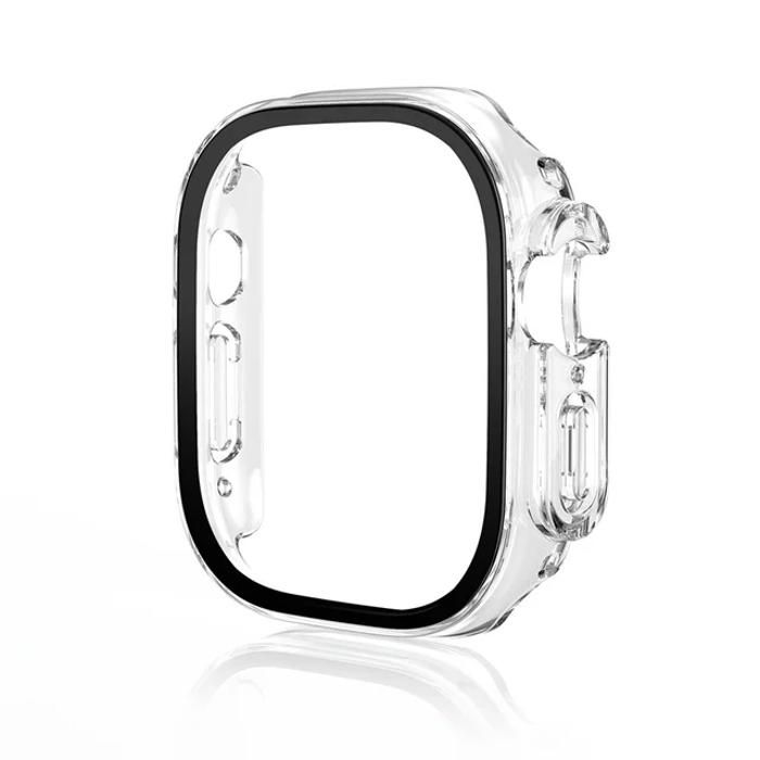 Coque rigide pour Apple Watch 49 mm Ultra & Ultra 2, Transparent