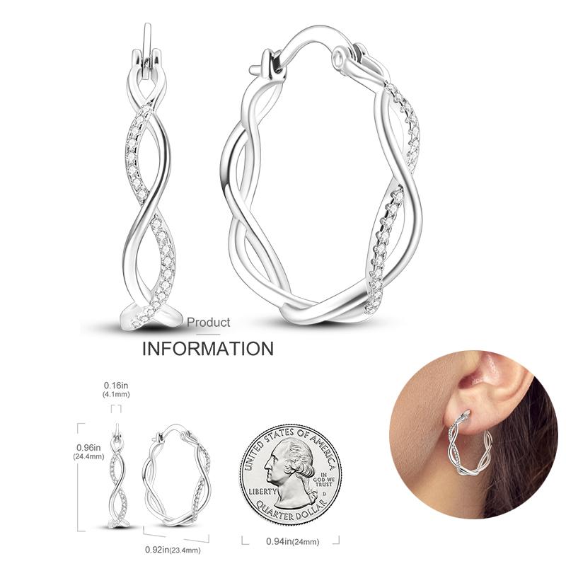 2023 Серебряные светящиеся серьги-ракушки для женщин с фианитами в форме сердца, звезды и луны, серьги-кольца для помолвки и свадьбы