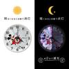 RHYTHM Disney 100th Anniversary Disney 100 Wall Clock Dial Changes When It Gets Dark Silent White 8MG817MC72 (Mickey Mouse) 28×5.2cm