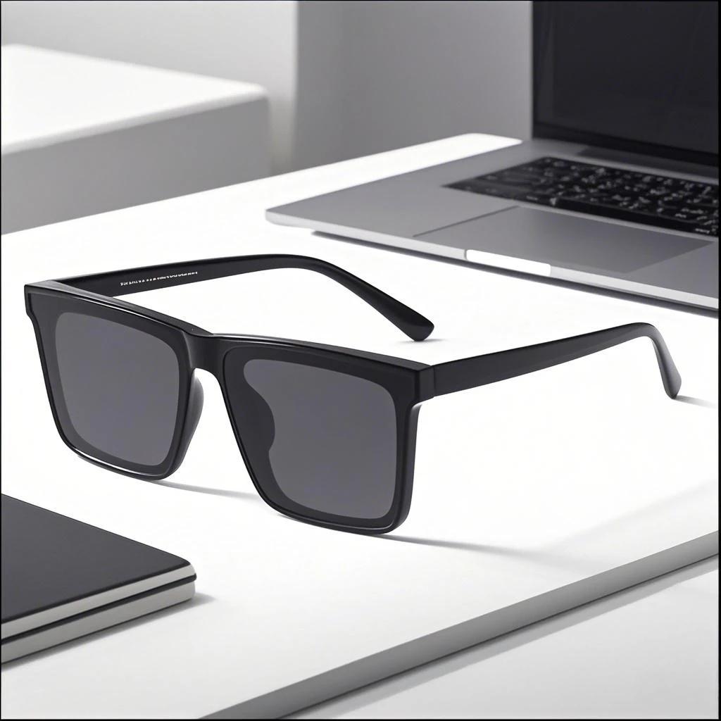 Fashion Big Square Frame Sunglasses Women Brand Designer Black Cool Men Sun Glasses Uv400 Shades Protection Eyeglasses Goggle