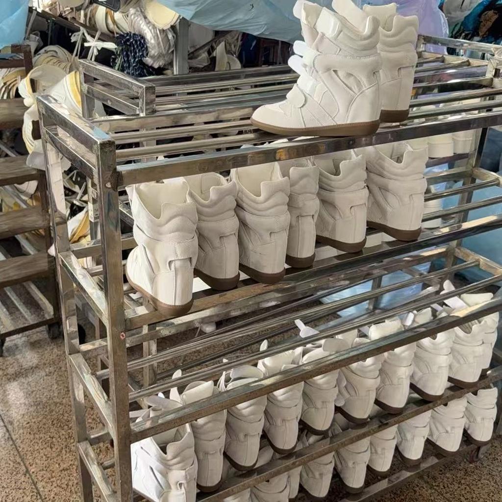 Классические, Стильные, Высокие кроссовки для женщин, Натуральная кожа, Новые, Универсальные, Спортивные и повседневные кроссовки в ретро-стиле на липучках