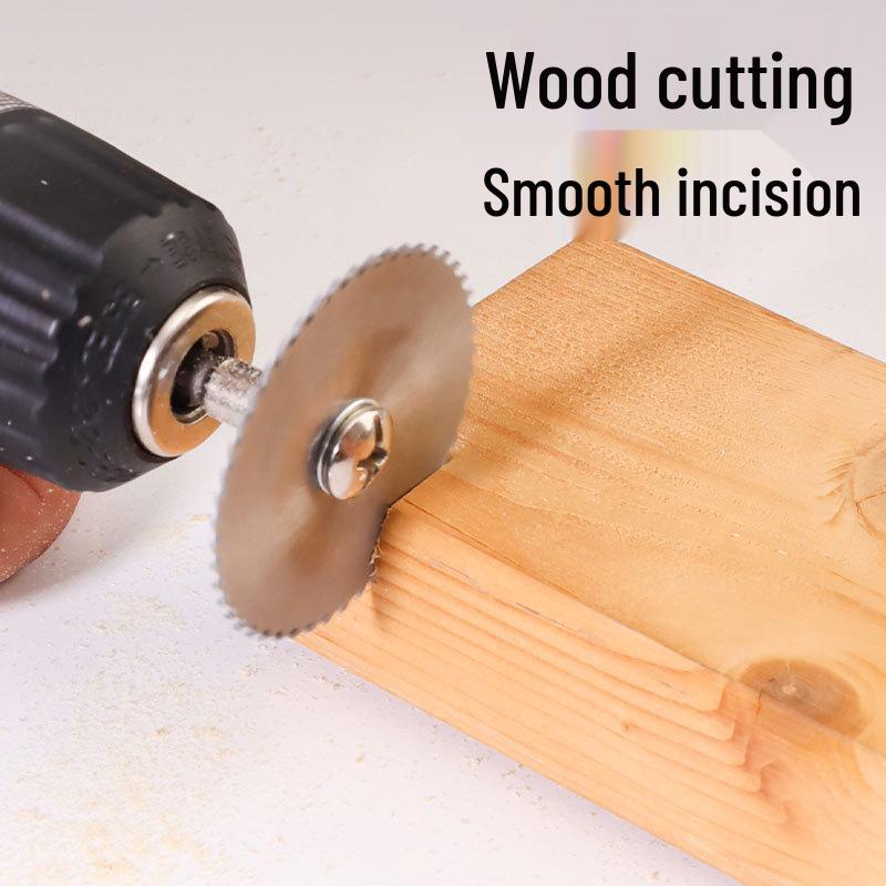 Mini High-Speed Steel Saw Blade for Wood, Plastic, and PVC - Fits Electric Grinders and Hand Drills