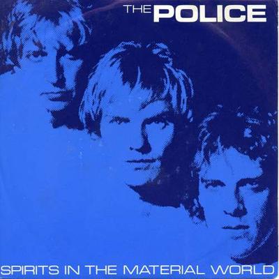 7-дюймовая пластинка POLICE Spirits In The Material World AMS8194 AM Records 1982 UK Rock Б/у