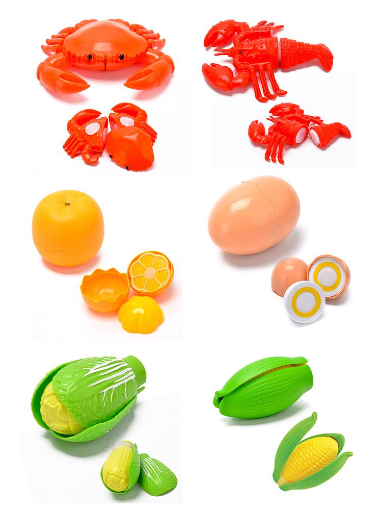 Детский набор для ролевых игр «Кухня» — Фрукты и овощи для мальчиков и девочек