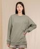 Худи Ellamo Terry Basic Plain с карманом, оверсайз [Зеленый]