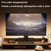 Monitor Light 3 Colors Adjustable Lamp Anti-Glare Screen Led Monitor Light For Table Dorm Office College Workbench Home Cubicle