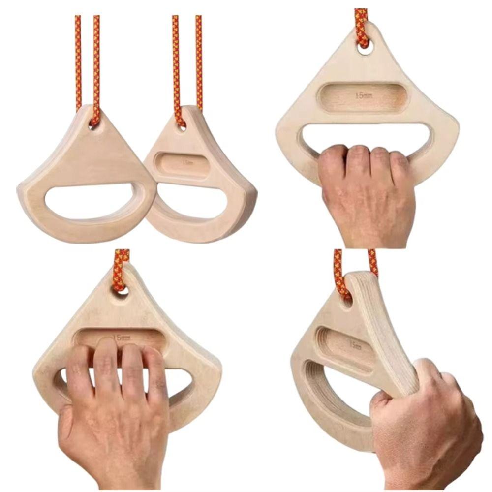 Strength Trainer Finger Strengthener Wooden Pull-Up Board Fitness Enthusiasts