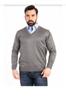 Men's Plus Size Plus Size Sweater Men's Thin Wool Knitwear Knitted Regular Dad V-Neck Sweater