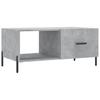  Coffee Table, Concrete Grey, 90x50x40 Cm