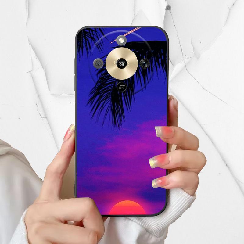 For Honor X9d Case Soft TPU Phone Case For Honor Magic8 Lite Matte Back Cover For Honor X70 Shockproof Silicone Bumper Funda