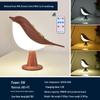 Magpie Aroma LED Night Light: Touch-Activated Bird Lamp for Car, Bedroom, or Bedside Table.