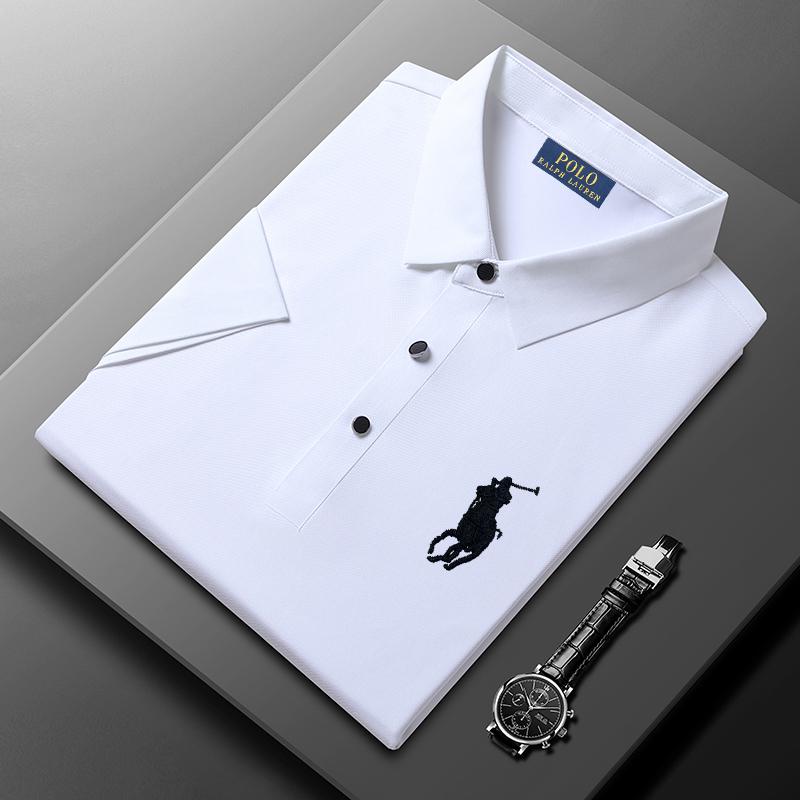 Polo Ralph Lauren 2025 Лето Новая Цветная Вышивка Пони Бизнес Поло для Отдыха