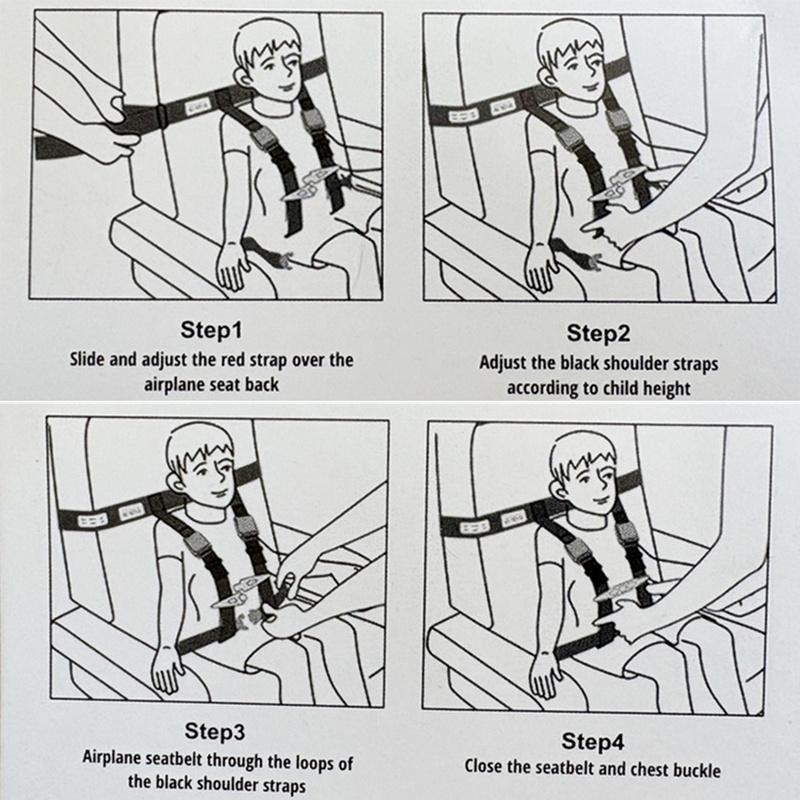 JayCreer Kids Airplane Travel Harness