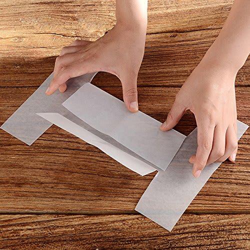 Tiger Crown White Paper Sheets, 282 x 190mm, for 0.5 Loaf Pound Cake Pans, Glassine Paper, 570, 30 Sheets