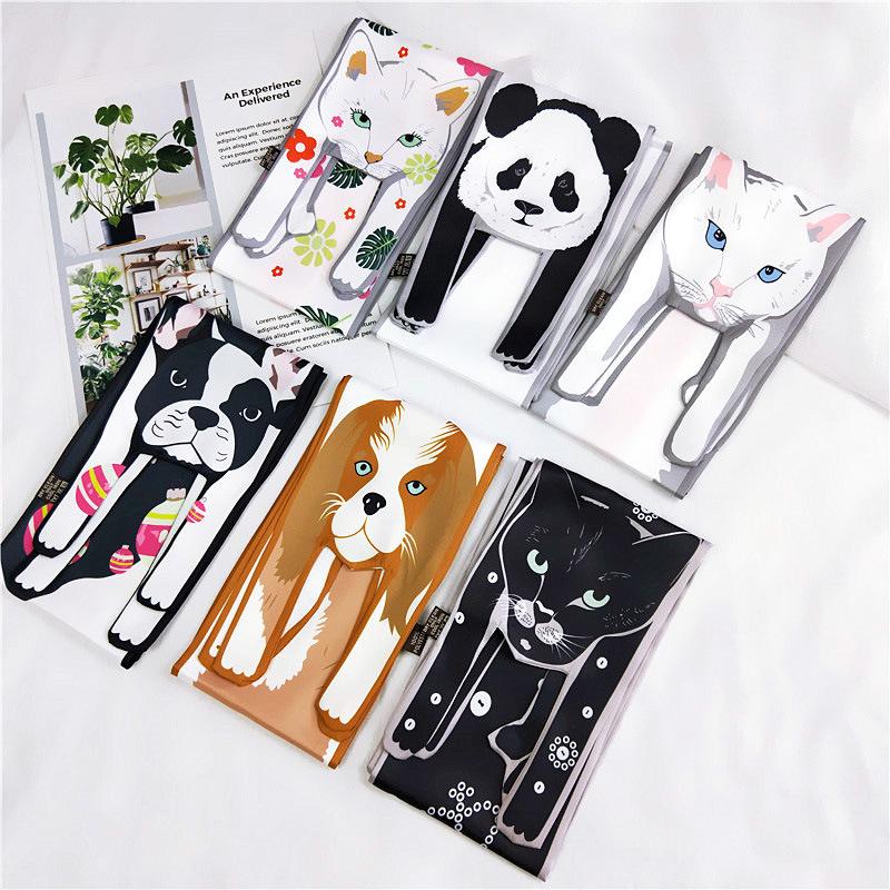 Small Scarf Women's Long Style Spring and Autumn Double-sided Decoration Versatile Winter Small Scarf Professional Scarf Long Scarf Accessory