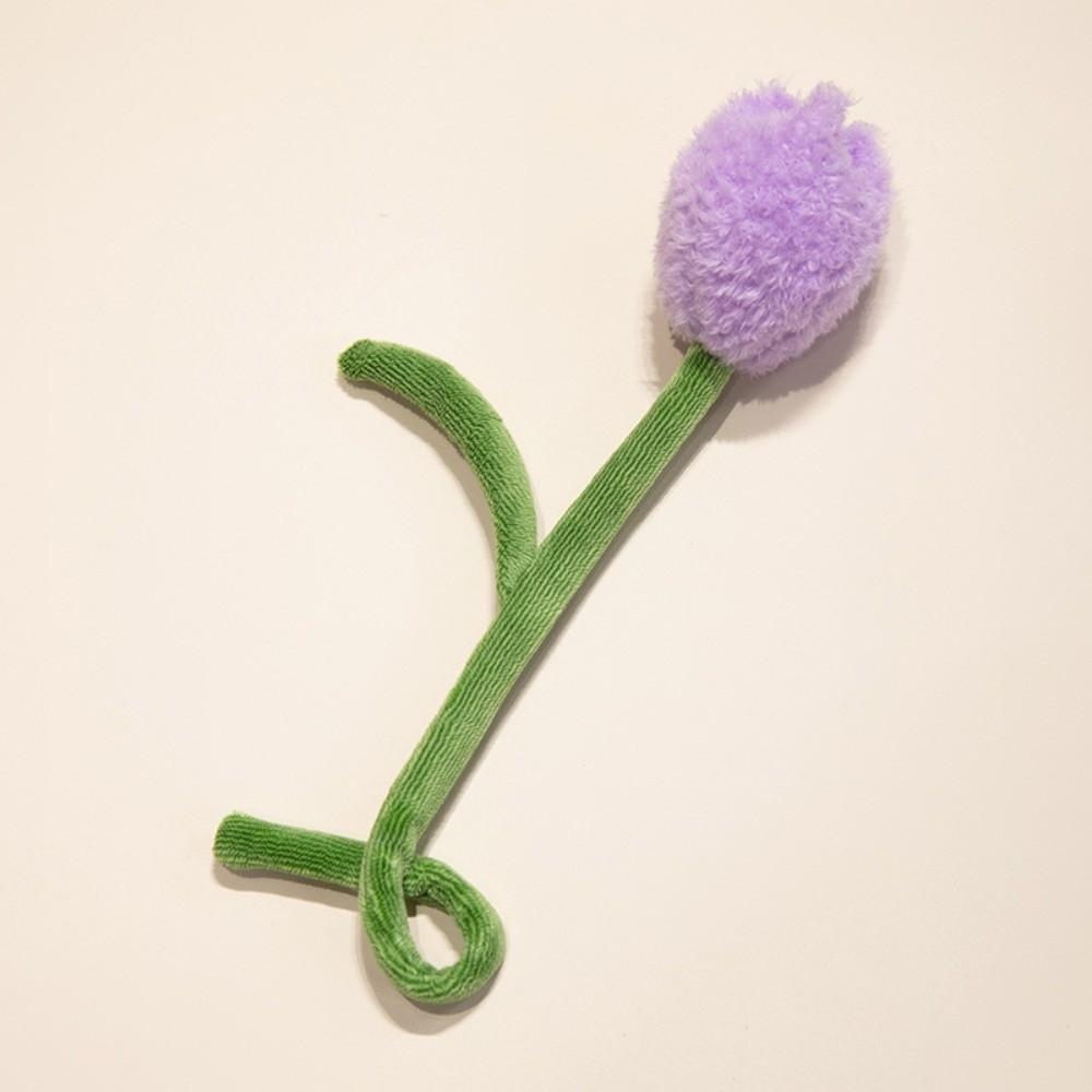 Bendable Wire Stem Handmade Felt Flower Twist Stick DIY Felt Flower Floral Ornament