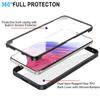 Двусторонний прозрачный чехол на 360 градусов для Samsung Galaxy iPhone Xiaomi Redmi Note POCO OPPO Pixel, объектив камеры, экран, полная защита, чехол для телефона