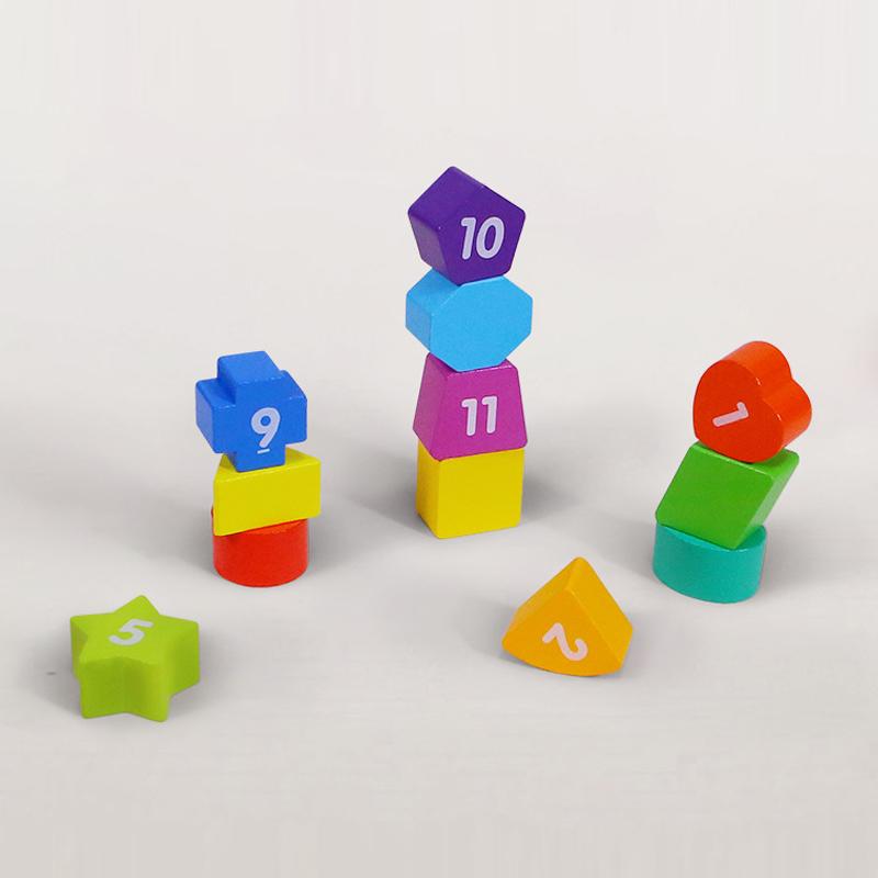 Конструктор Часы Игрушка для Детей / Цифровая Образовательная Игрушка для Раннего Обучения / Набор Бусин для Распознавания Времени