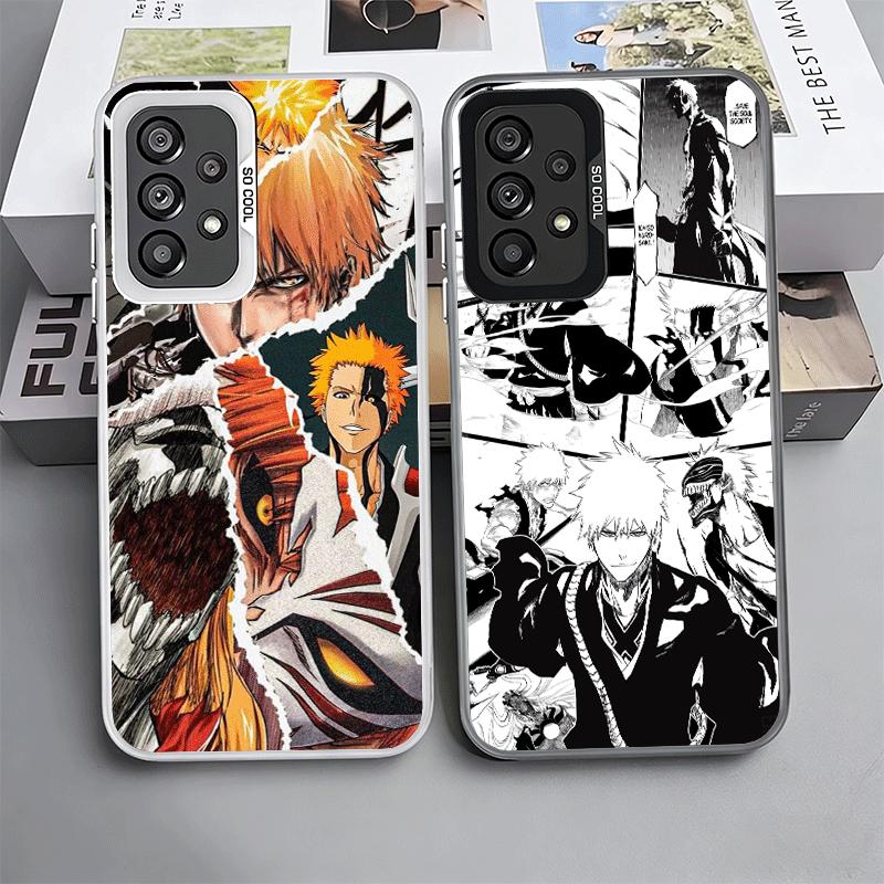 Bleach Anime Ichigo Kenpachi Shockproof Phone Case for Samsung A17 A16 A15 A14 A37 A57 A36 A56 A26 A35 A55 A25 A34 A54 A24 A13 A