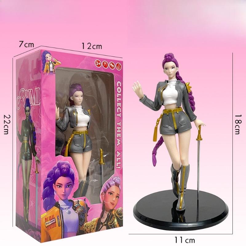 Фигурки Девушек-Охотниц на Демонов Lumi Mira Zoe Красивая Девушка Экшен-Фигурка Настольный Периферийный Декор Моя Геройская Академия Моя Мелоди
